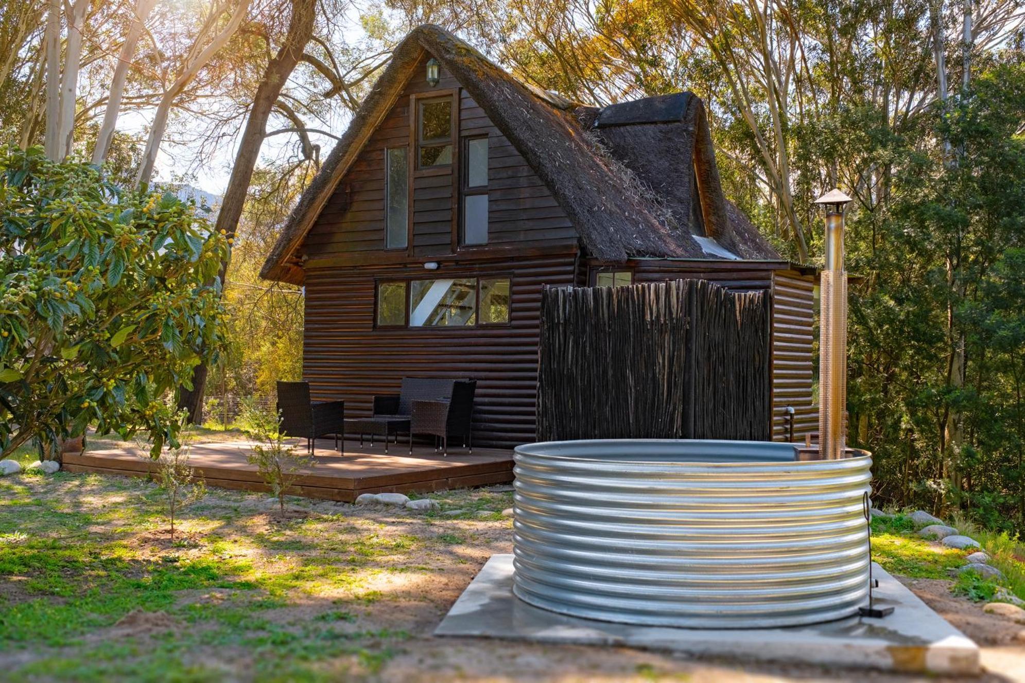 La Ferme Guest Farm - Hot Tubs Vila Franschhoek Exterior foto